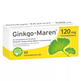 GINKGO-MAREN 120 mg Comprimés pelliculés, 60 comprimés