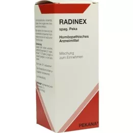 RADINEX spag.Peka gouttes, 100 ml