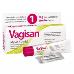 VAGISAN Myko Kombi traitement 1 jour, 1 P