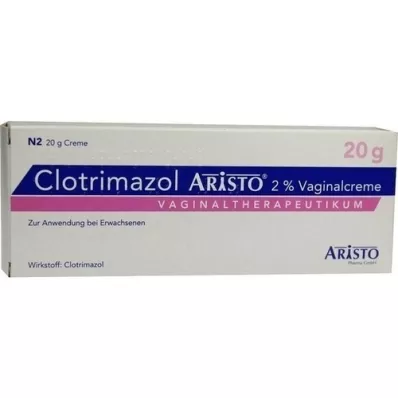 CLOTRIMAZOL ARISTO Crème vaginale 2% + 3 applicateurs, 20 g