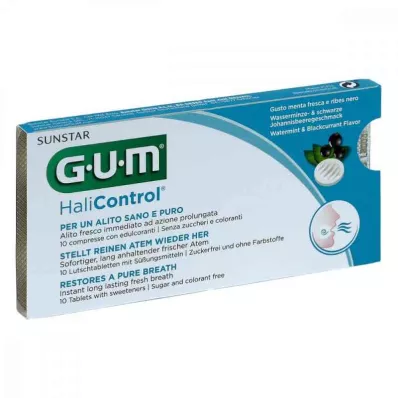 GUM Comprimés à sucer HaliControl, 10 pcs