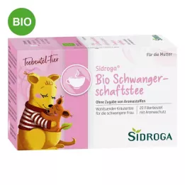 SIDROGA Tisane bio pour femmes enceintes, sachets filtres, 20X1.5 g
