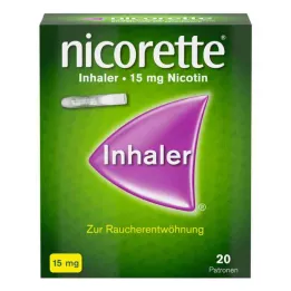 NICORETTE Inhalateur 15 mg, 20 pces