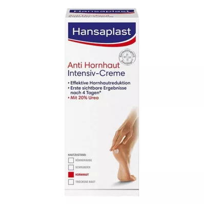 HANSAPLAST Crème intensive anti-callosités Foot Exp., 75 ml