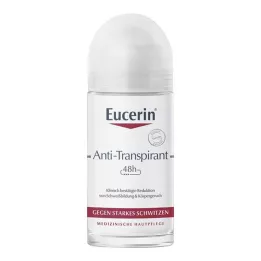 EUCERIN Déodorant anti-transpirant roll-on 48h, 50 ml