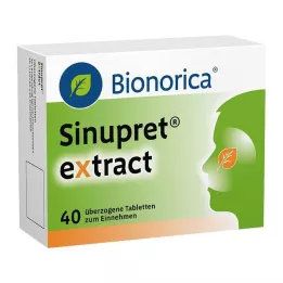 SINUPRET extract comprimés enrobés, 40 pc