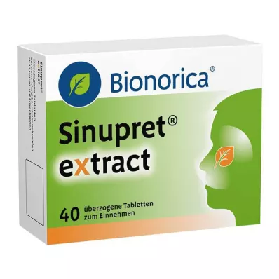Comprimés dextrait Sinupret, 40 pc