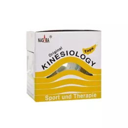 NASARA Kinesiologie Tape 5 cmx5 m jaune, 1 pc