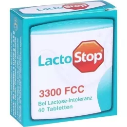 LACTOSTOP 3 300 FCC Distributeur de comprimés à cliquer, 40 pièces