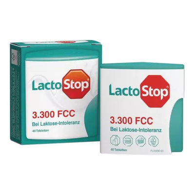 Lactostop 3 300 FCC comprimés Click Distributeur, 40 pc