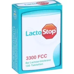 LACTOSTOP 3 300 FCC Distributeur de comprimés à cliquer, 100 pièces