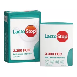 LACTOSTOP 3 300 FCC Distributeur de comprimés à cliquer, 100 pièces