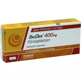IBUDEX 400 mg Comprimés pelliculés, 10 pc