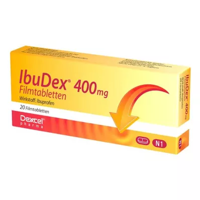 Ibudex 400 mg comprimés pelliculés, 20 pc Ibudex 400 mg comprimés pelliculés, 20 pc