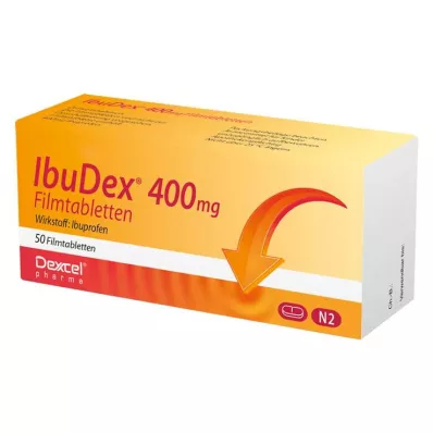 Ibudex 400 mg comprimés pelliculés, 50 pc
