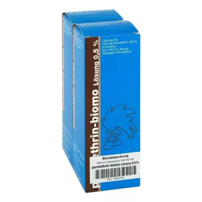 Solution biomo de perméthrine 0,5%, 200 ml