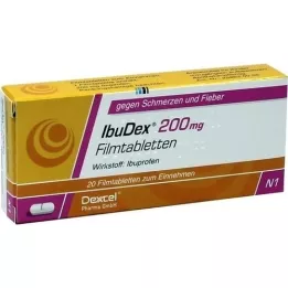 IBUDEX 200 mg Comprimés pelliculés, 20 pièces