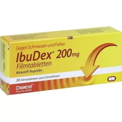 IBUDEX 200 mg Comprimés pelliculés, 30 pces