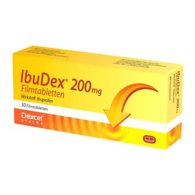 Comprimés pelliculés Ibudex 200 mg, 30 pc