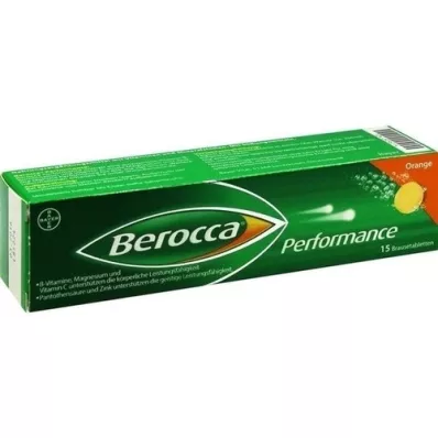 BEROCCA Comprimés effervescents Performance, 15 pièces