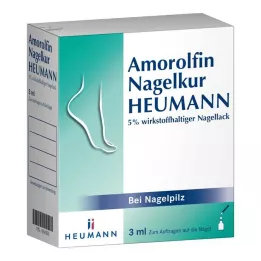 AMOROLFIN Cure pour les ongles Heumann 5% wst.halt.Nagellack, 3 ml