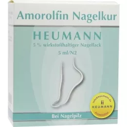 AMOROLFIN Cure pour les ongles Heumann 5% wst.halt.Nagellack, 5 ml