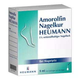 AMOROLFIN Cure pour les ongles Heumann 5% wst.halt.Nagellack, 5 ml