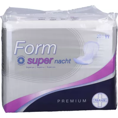 PARAM Forme PREMIUM Modèles anatom.super nuit, 20 pces