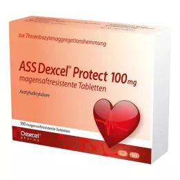 ASS Dexcel Protect 100 mg comprimés gastro-résistants, 100 comprimés
