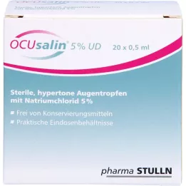 OCUSALIN 5% UD Gouttes oculaires, 20X0.5 ml