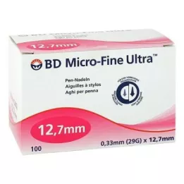 BD MICRO-FINE ULTRA Aiguilles pour stylo 0,33x12,7 mm, 100 pces