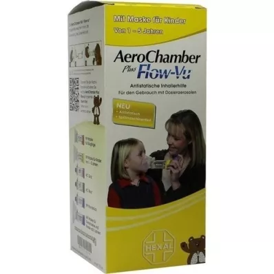 AEROCHAMBER Masque pour enfants 1-5 ans, 1 pc