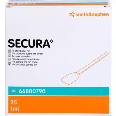 SECURA Applicateur de protection cutanée non irritant, 25X1 ml