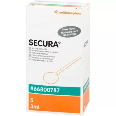 Applicateur de protection cutanée sans irritation Secura, 25X1 ml
