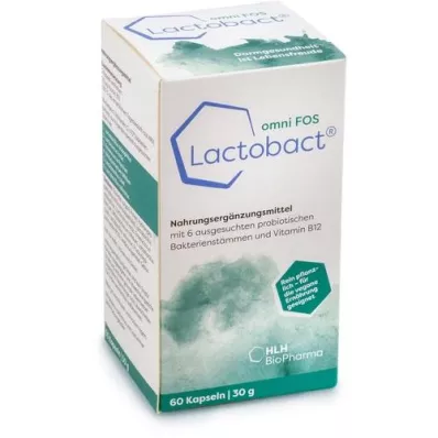 LACTOBACT omni FOS gélules gastro-résistantes, 60 gélules