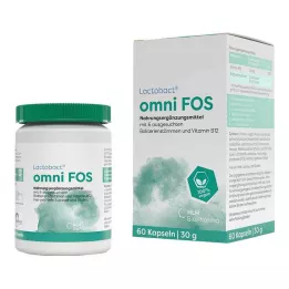 LACTOBACT omni FOS gélules gastro-résistantes, 60 gélules