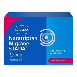NARATRIPTAN Migraine STADA 2,5 mg Comprimés pelliculés, 2 pces