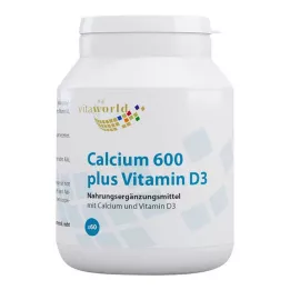 CALCIUM 600 plus D3 comprimés, 60 pc
