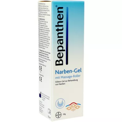 BEPANTHEN Gel cicatrice avec rouleau de massage, 20 g