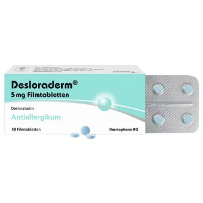 Desloraderm 5 mg comprimés pelliculés, 50 pc