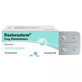 DESLORADERM 5 mg Comprimés pelliculés, 100 pcs