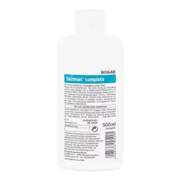SKINMAN Bouteille distributrice de désinfectant pour les mains complete, 500 ml