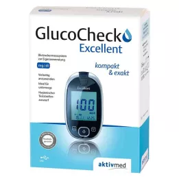 GLUCOCHECK Excellent Set lecteur de glycémie mg/dl, 1 pc