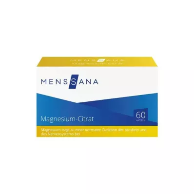 MAGNESIUMCITRAT Gélules MensSana, 60 gélules