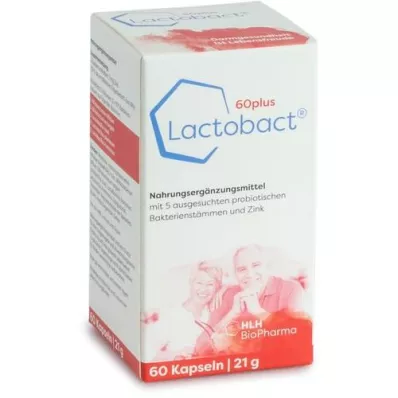 LACTOBACT 60plus gélules gastro-résistantes, 60 gélules