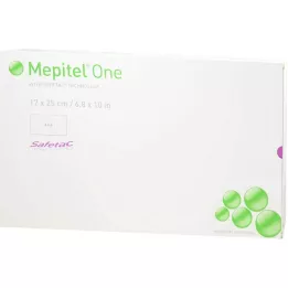 MEPITEL One 17x25 cm pansement filet silicone, 5 pces
