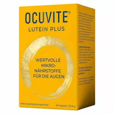 Capsules Ocuvite Lutéine Plus, 60 pc Capsules Ocuvite Lutéine Plus, 60 pc