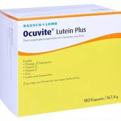 OCUVITE Gélules de lutéine Plus, 180 gélules