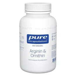 PURE ENCAPSULATIONS Gélules darginine + ornithine, 90 gélules
