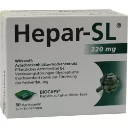 HEPAR-SL 320 mg gélules, 50 pcs